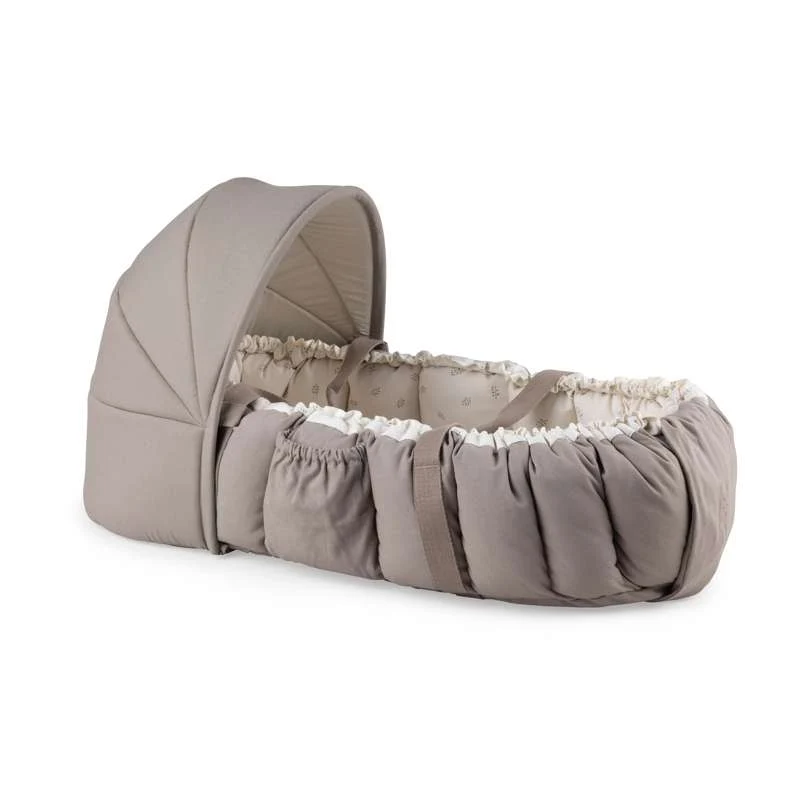 Sebra Kaleche til 3-i-1 Babynest - Jetty Beige | LATCH System | Level Indicator