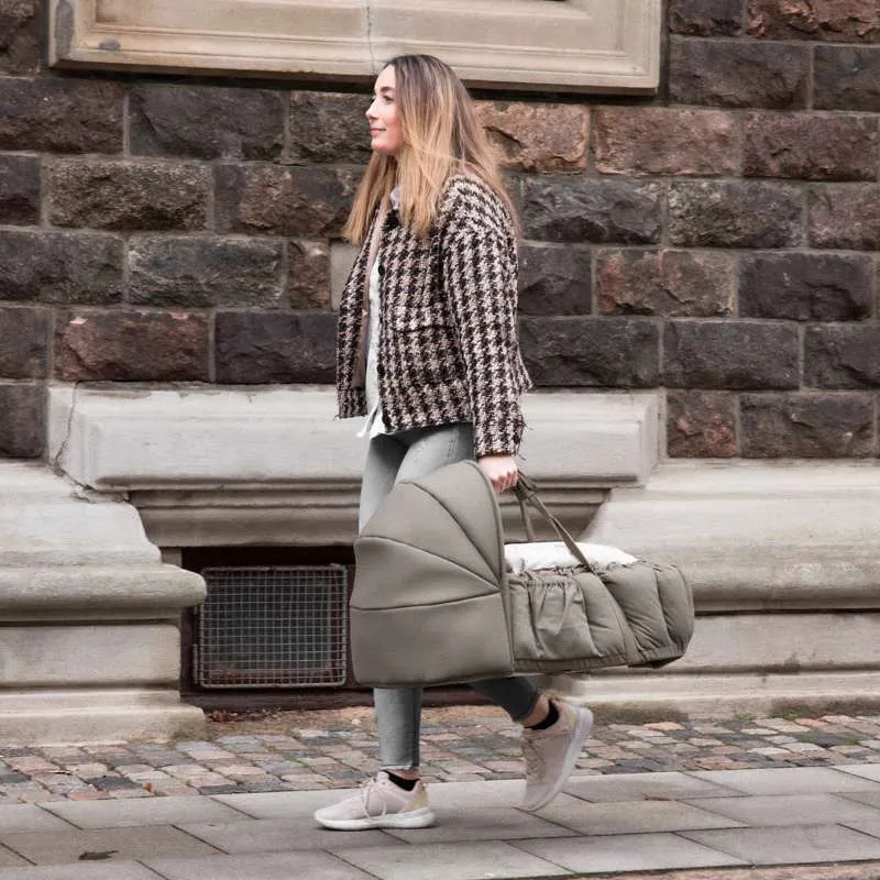 Sebra Kaleche til 3-i-1 Babynest - Oniks Olive