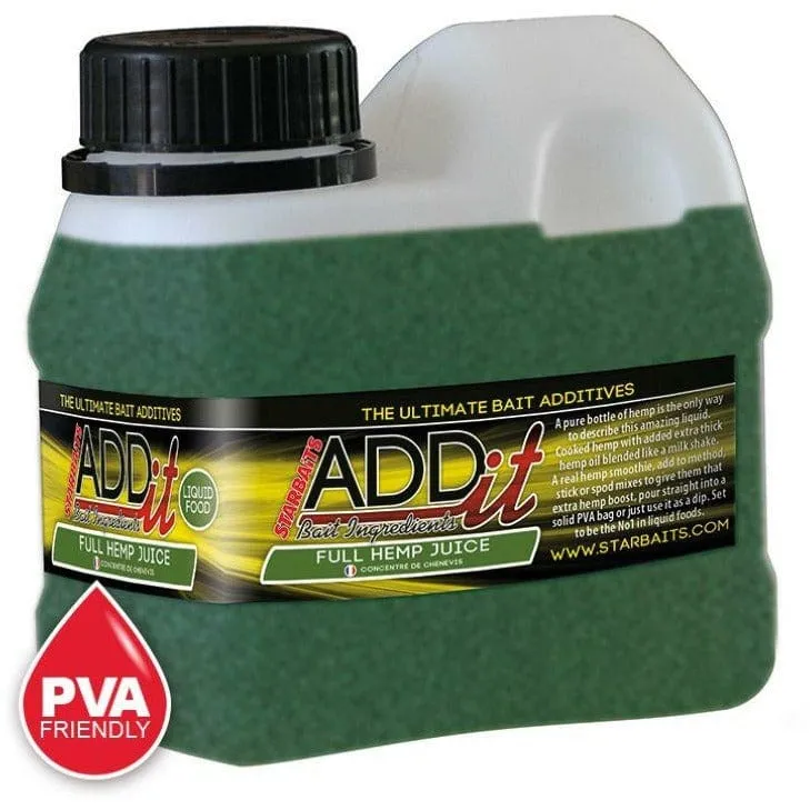 Starbaits ADD'IT Liquid Hemp Juice 500ml