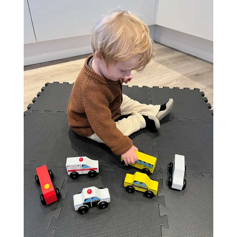 Kid'oh Postavite s gradskim automobilima - 6 kom.