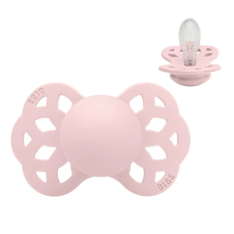 BIBS Symmetrisk Infinity Sut - Str. 2 - Silikone - Blossom