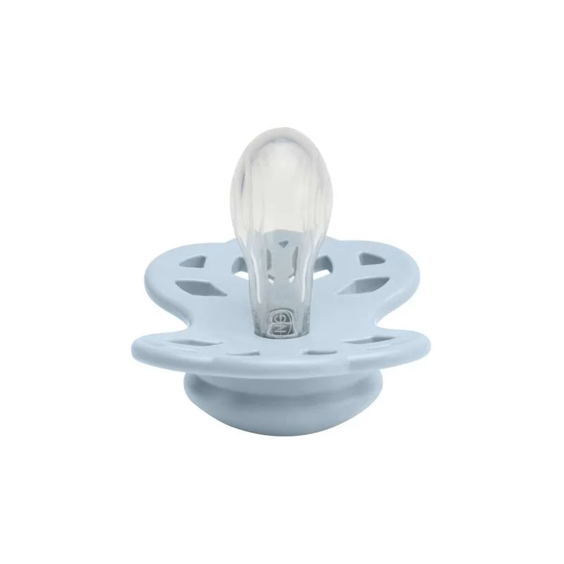 Vodootporan BIBS Symmetrisk Infinity Sut - Str. 1 - Silikone - Baby Blue