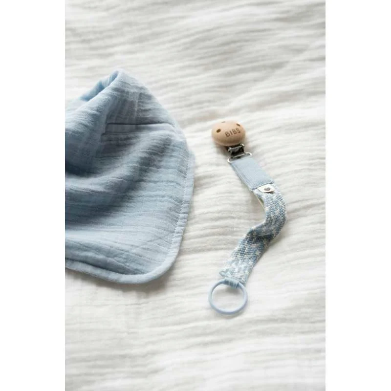 BIBS Dodaci - Bandana Marama - Baby Blue 1-Year Warranty