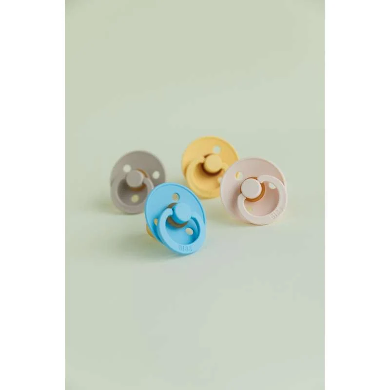 BIBS Rund Colour Sut - Str. 2 - Naturgummi - Breeze