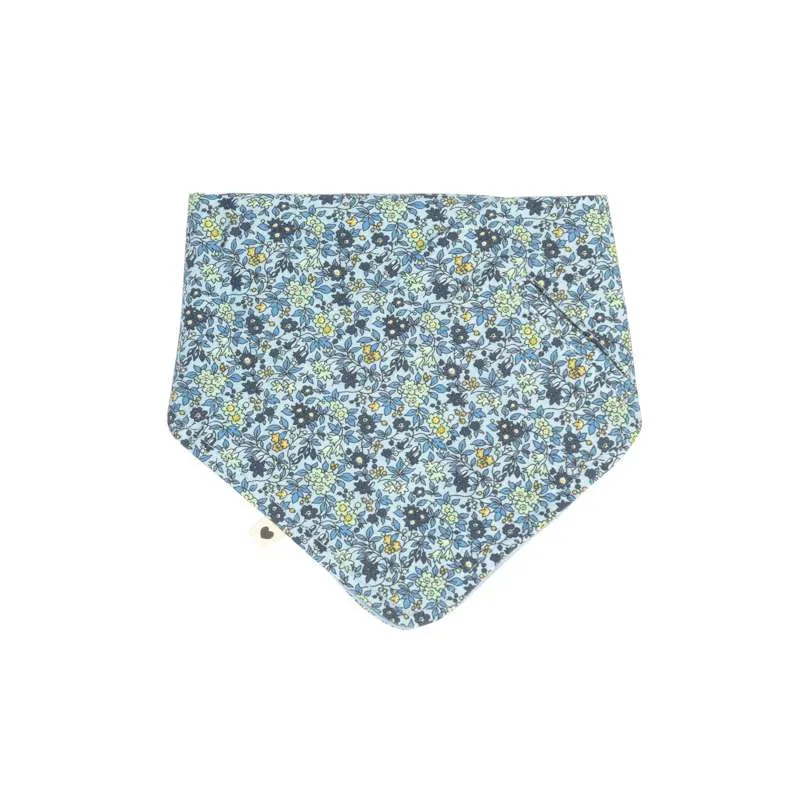 Vodootporan BIBS Dodaci - Bandana Marama za hranjenje - Liberty - Chamomille Lawn/Baby Blue