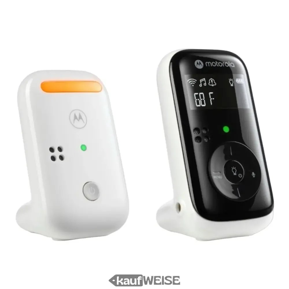 Motorola PIP11 DECT audio monitor za bebe | Bez smetnji i otporan na dodir | S interkom funkcijom i prikazom temperature