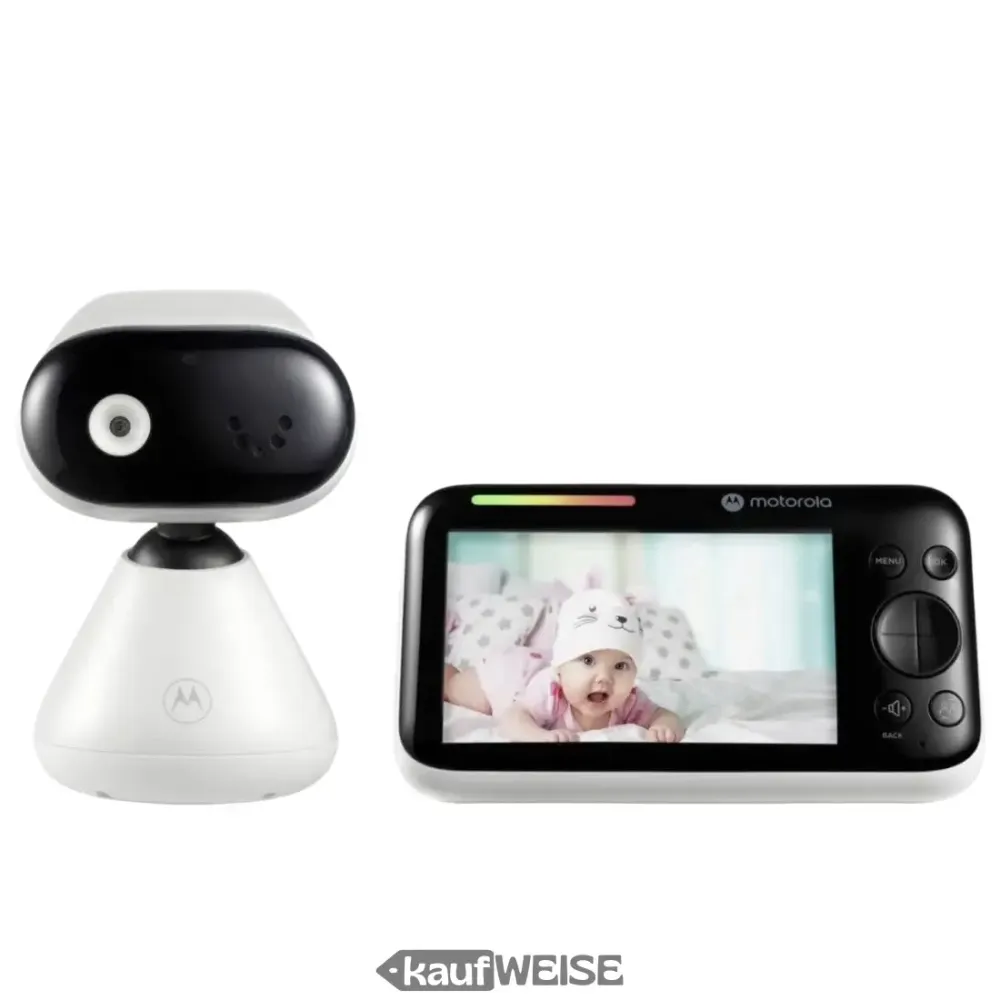Motorola PIP1500 video monitor za bebe (5 č) | HD kamera s mogućnošću naginjanja i pomicanja | Noćni vid i dvosmjerni razg...