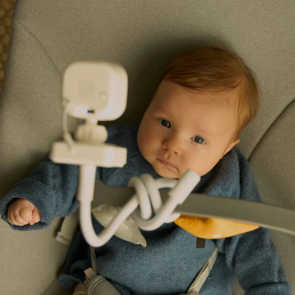 Kinderkraft NITEEYE TRAVEL bežični baby monitor sa stalkom za kameru, White