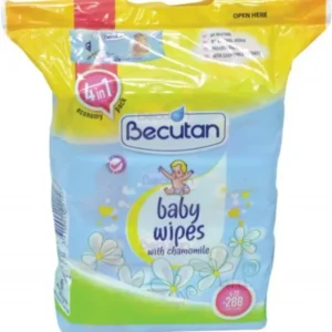 Becutan Baby wipes chamomile 72wipes X 4pcs