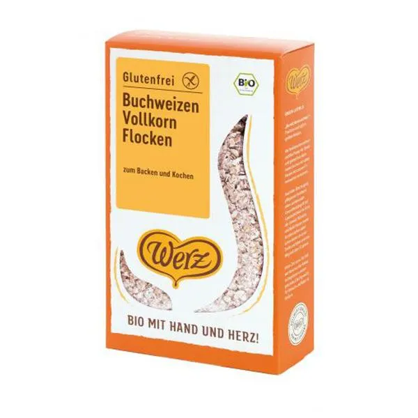 BIO Pahuljice od integralne heljde bez glutena Werz 250g