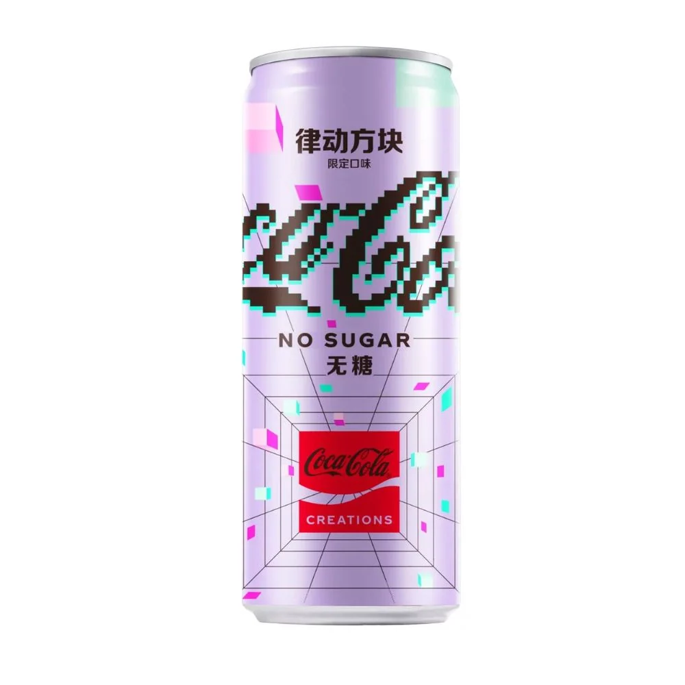 Coca Cola Byte Kina, coca cola bez šećera ograničeno izdanje od 330ml