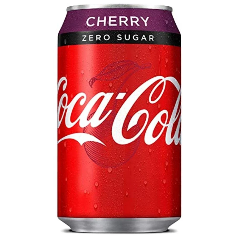 Coca Cola Cherry Zero UK, piće od trešnje bez šećera od 330ml
