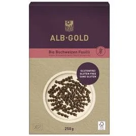 EKO tjestenina od heljde bez glutena fusilli ALB-GOLD 250g