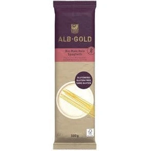 EKO tjestenina od kukuruza i riže bez glutena spagetti ALB-GOLD 500g