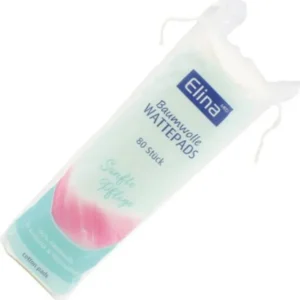 Elina Cotton Pads 80pcs Make-Up