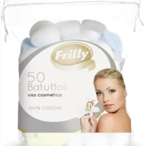 Frilly Cotton balls x 50