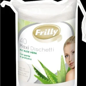 Frilly Cotton Makeup Remover Aloe Vera Maxi x 40