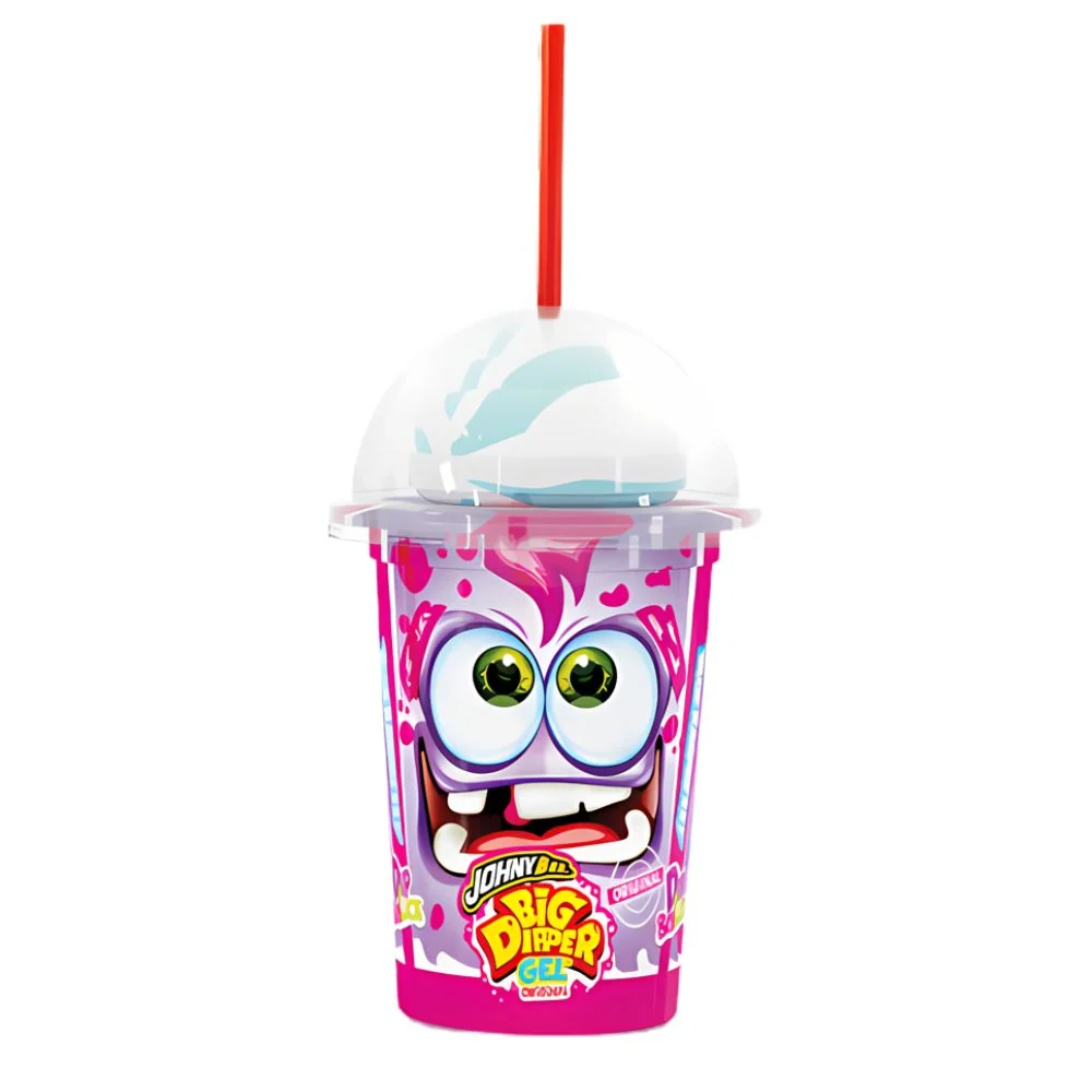 Johny Bee Blue Raspberry Big Dipper Gel, lizalica s gelom s okusom plave maline od 50g