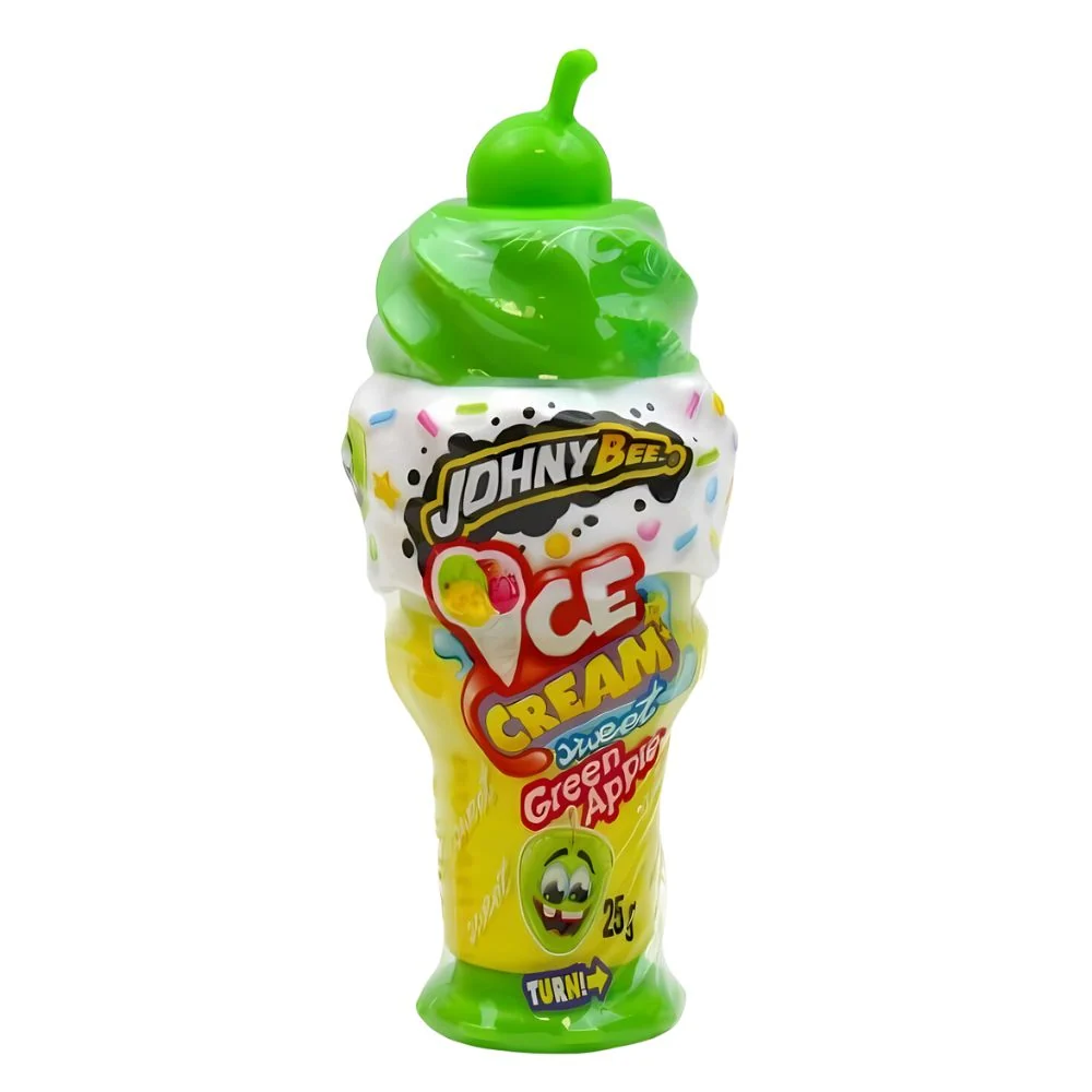 Johny Bee Green Apple Ice Cream Squeeze Gel, bombon s okusom zelene jabuke od 25g