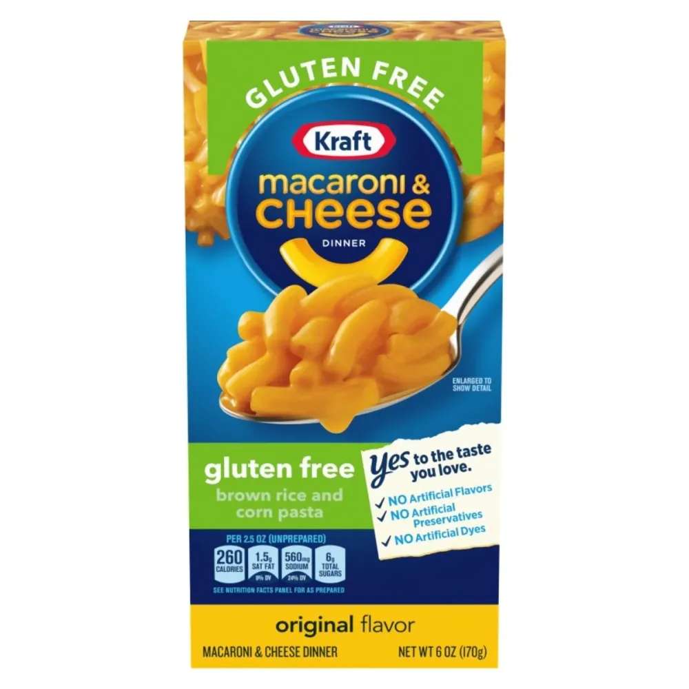 Kraft Macaroni & Cheese Bez glutena, tjestenina sa sirom Bez glutena od 170g