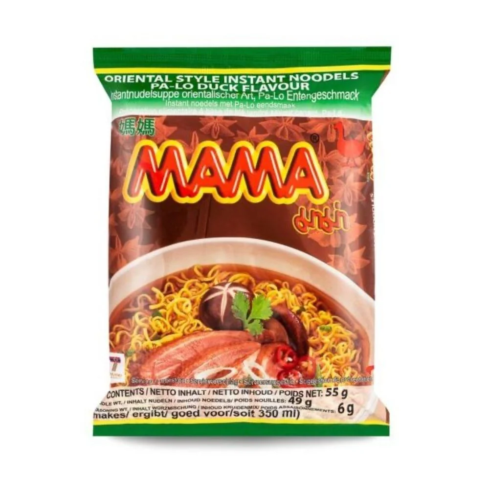 Mama Instant Noodles Patka, rezanci s okusom patke od 55g