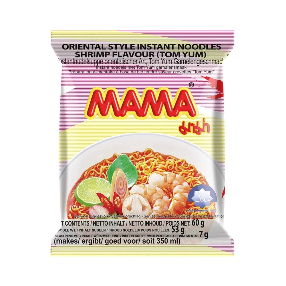 Mama Instant Noodles Shrimp Tom Yum, rezanci sa škampima i tom yum od 60g