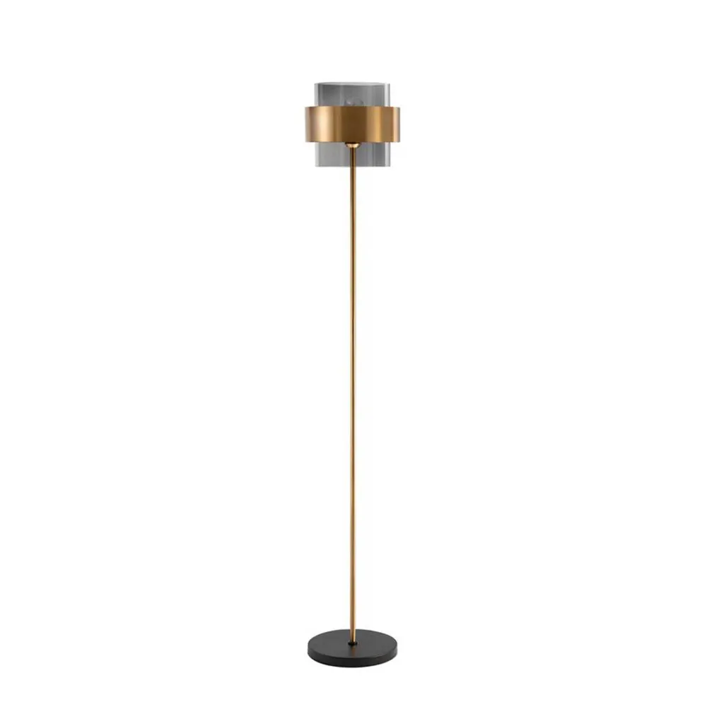 Nova Luce Sianna E27 staklena podna lampa