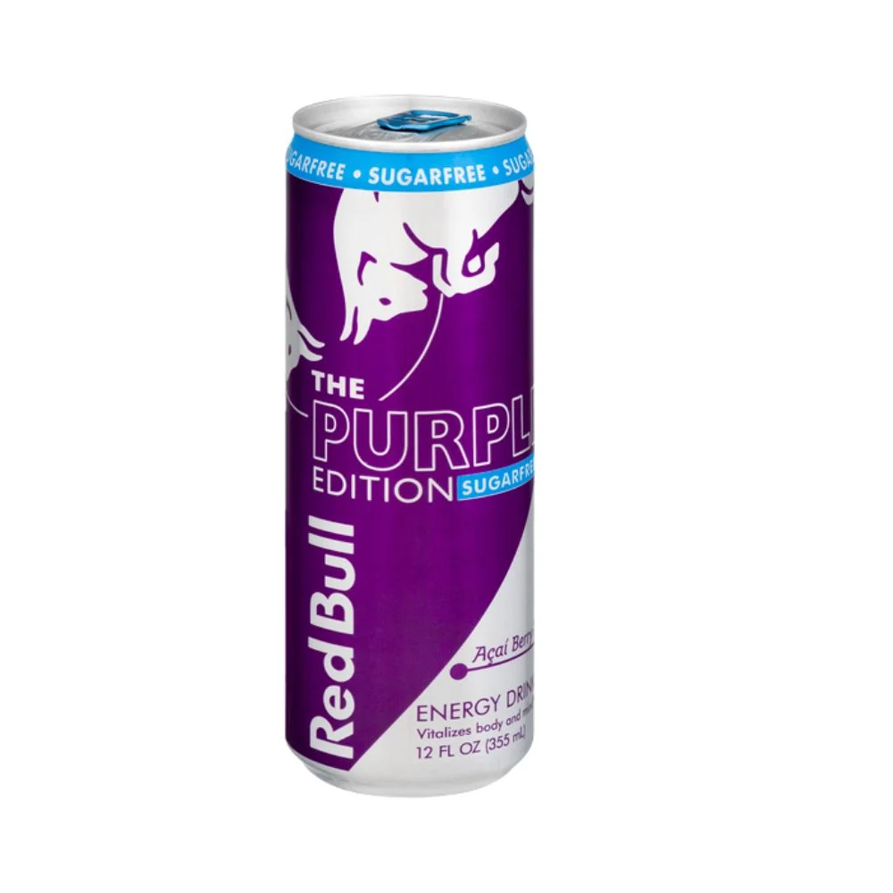Red Bull Purple Edition Sugar Free, energy drink s okusom voć bez šećera od 250 ml