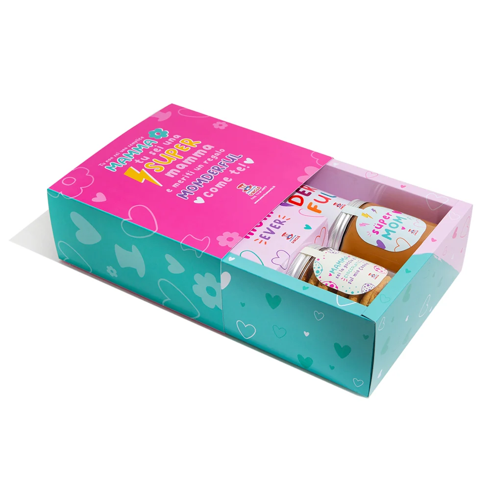 Snack Box - Mom Edition + Poklon za mamu Box + Candy Box - Super Mama Edition od 1kg iznenađenje