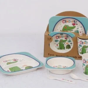 NB Trade BAMBOO SET children Crocodile 5pcs