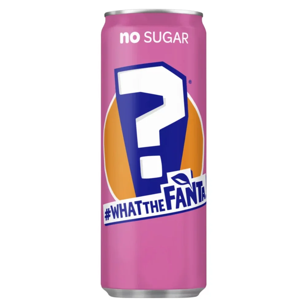 What Fanta, piće s tajanstvenim okusom bez šećera od 250ml