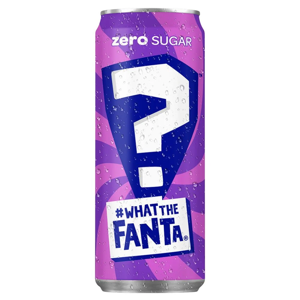 What Fanta Purple, piće s tajanstvenim okusom bez šećera od 250ml