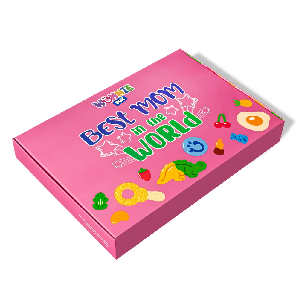 Wunnie box “Najbolja mama”, Candy box za sastavljanje s omiljenim gumastim bombonima mame
