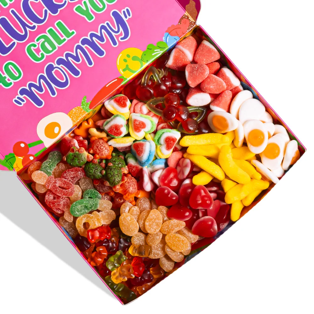 Wunnie box “Najbolja mama”, Candy box za sastavljanje s omiljenim gumastim bombonima mame