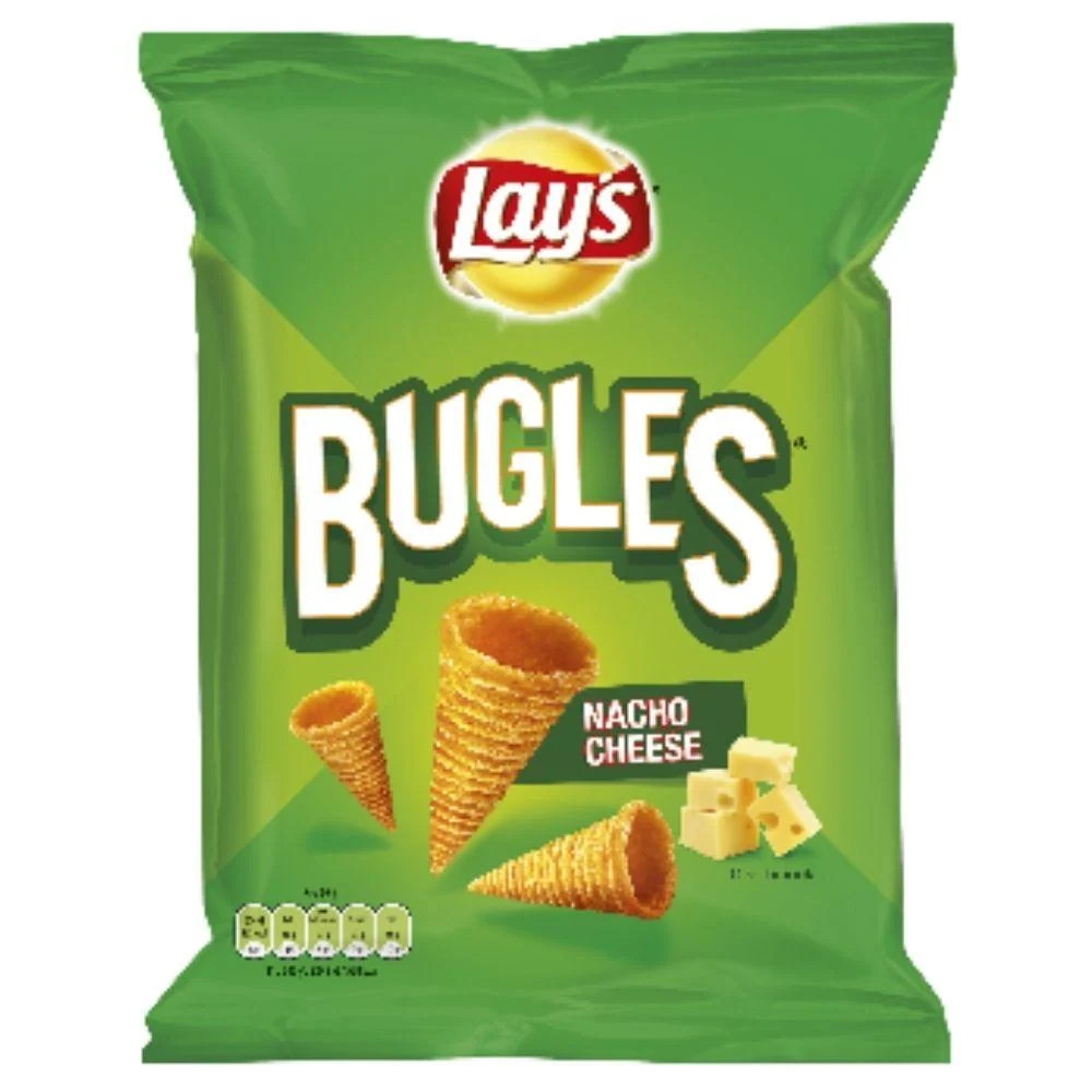 Lay's Bugles Nacho Cheese, sir od čipsa od 100g