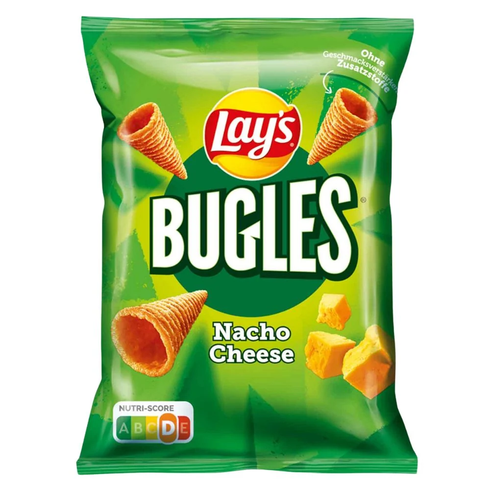 Lay's Bugles Nacho Cheese, snack kukuruzni grickalice s okusom sira od 75g