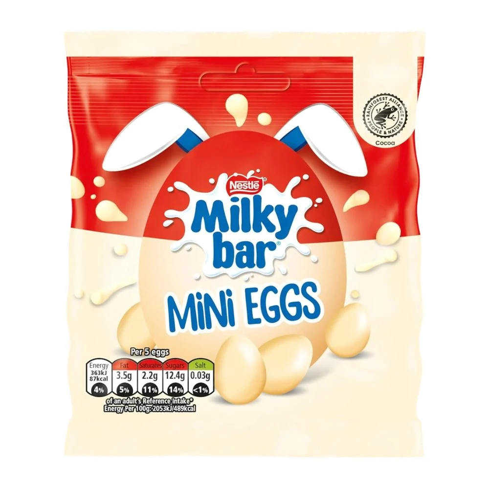Nestle Milkybar Mini Eggs, bijela čokoladna jaja od 80g