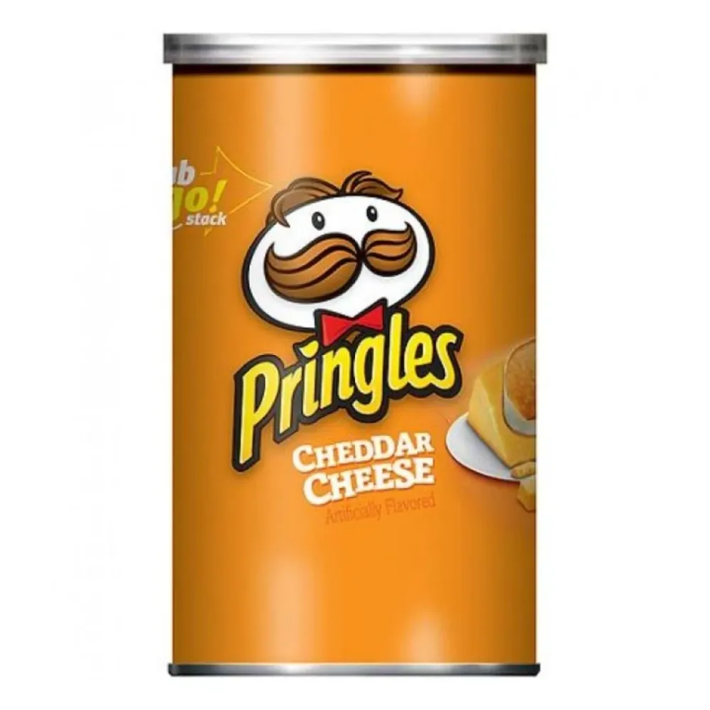 Pringles Cheddar Cheese Grab and Go, čips sa cheddarom u pakiranju od 71g