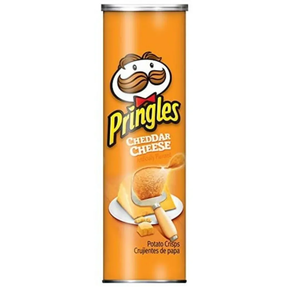 Pringles Cheddar Cheese, čips od cheddar sira od 158g
