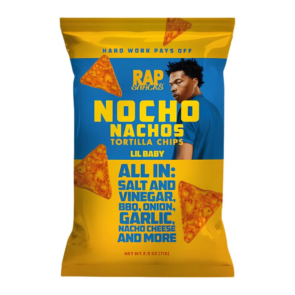 Rap Snacks Lil Baby All Nachos Tortilla Chips, čips svih okusa od 71g