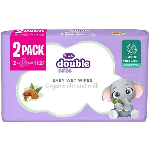 Baby vlažne maramice 56-1 Sensitive Care 2PACK