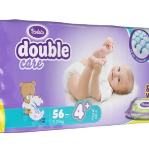 Violeta pelene DC AIR DRY MAXI PLUS- 4+ jumbo (9-20 kg., 56 kom) + gratis baby maramice