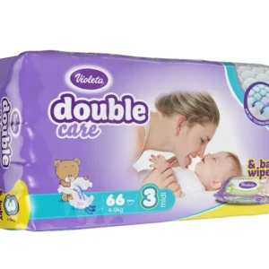 Violeta pelene DC AIR DRY MIDI-3 jumbo (4-9 kg., 66 kom) + gratis baby maramice