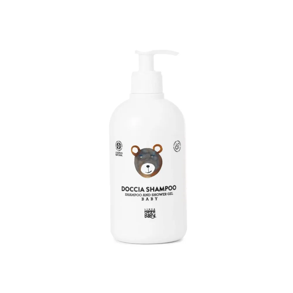 Linea MammaBaby 2u1 šampon i gel za tuširanje za bebe i djecu – Cosmos Natural 500 ml