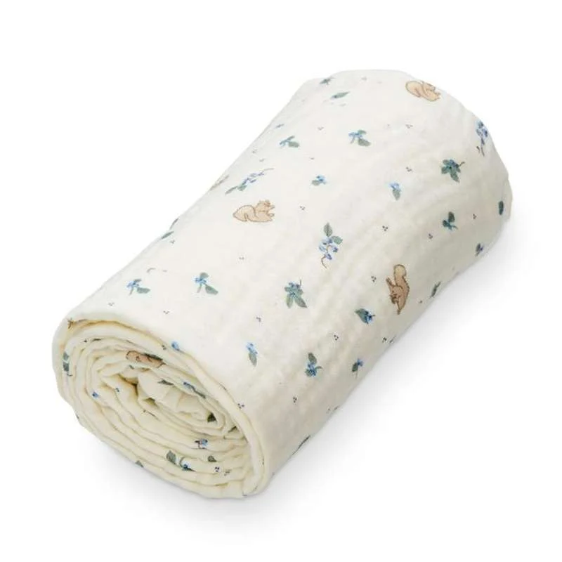 Cam Cam Copenhagen Muslin baby deka - GOTS - Borovnice
