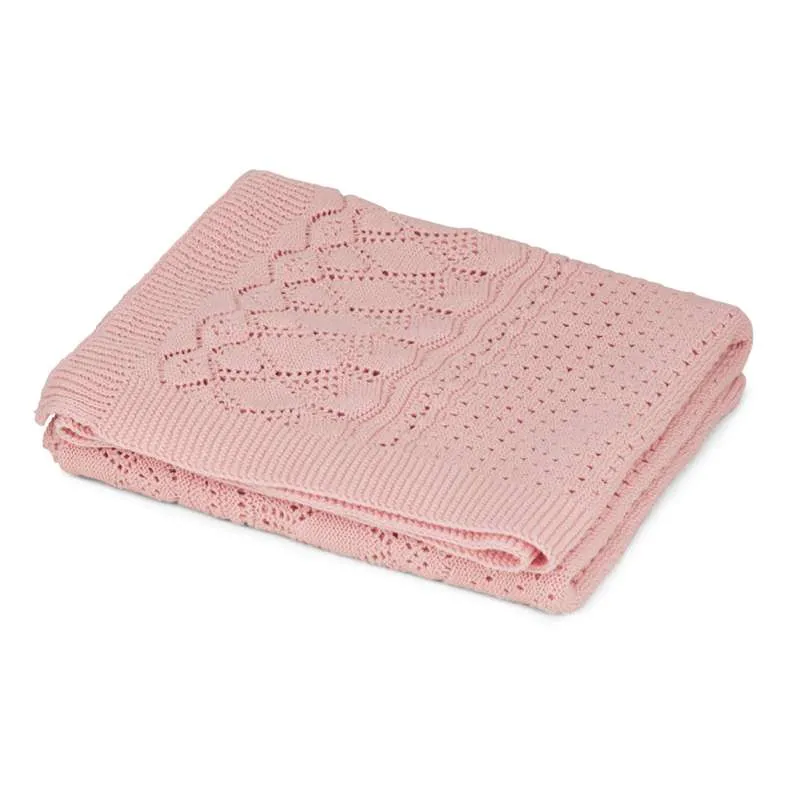 Cam Cam Copenhagen Pointelle pletena kapa - Beba - GOTS - Sorbet