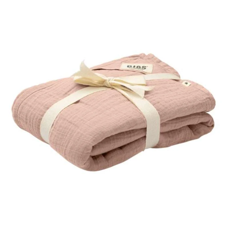 BIBS Spavanje - Muslin dječji krevet - 120x120 cm. - Blush