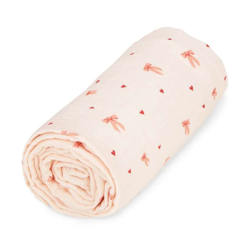 Cam Cam Copenhagen Muslin dječji pokrivač - GOTS - Mašne