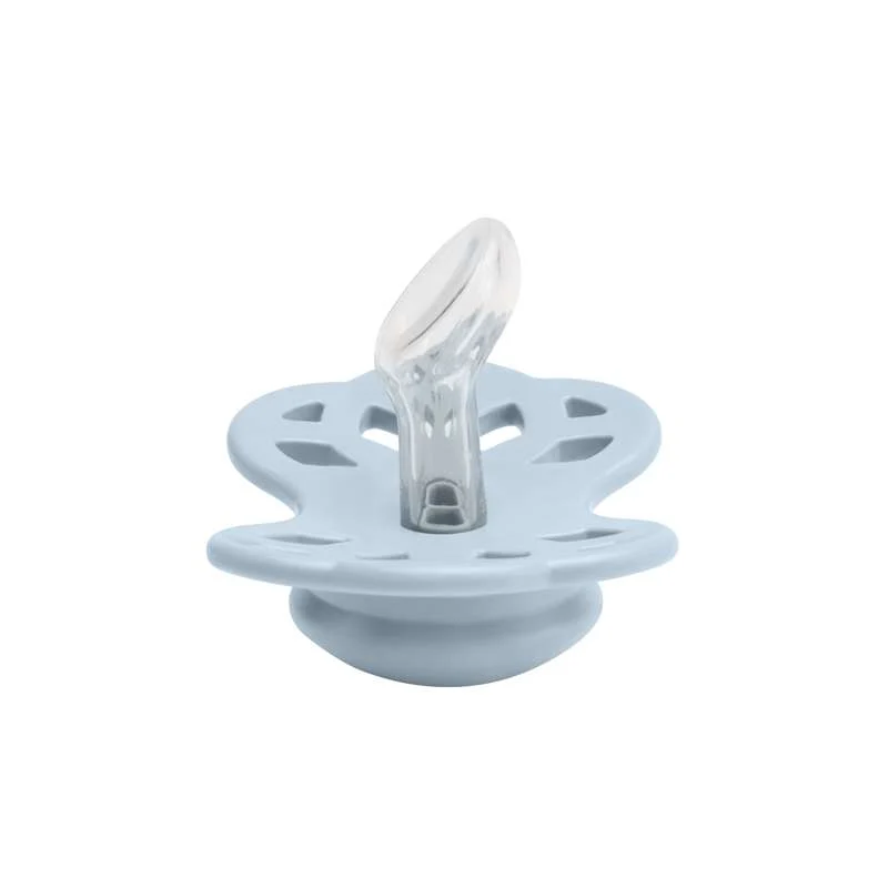 BIBS Anatomsku Infinity Sut - vel. 1 - Silikon - Baby Blue