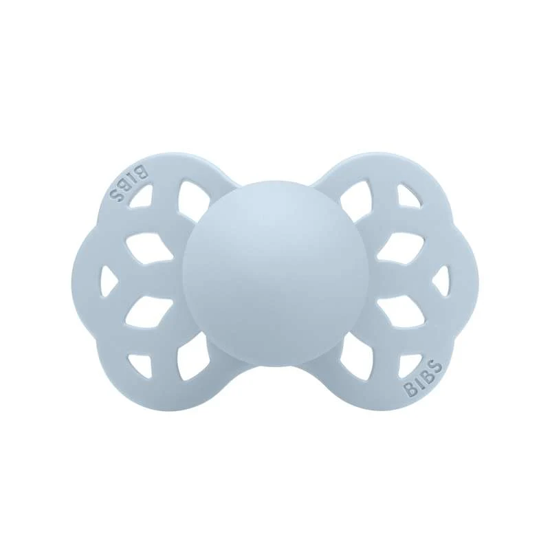 BIBS Anatomsku Infinity Sut - vel. 1 - Silikon - Baby Blue